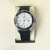 TAG HUER BASIC SILICON STRAP WATCH